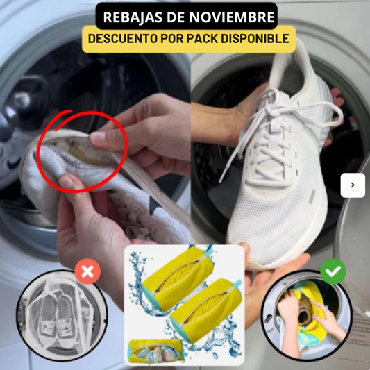 Bolsa Limpia Zapatos para Lavadora - ZapBAG
